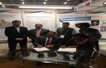 MoU between IEEMA and SAEEC signed in the presence of CG India in South Africa (Consulate General of India, Capetown)'s photo